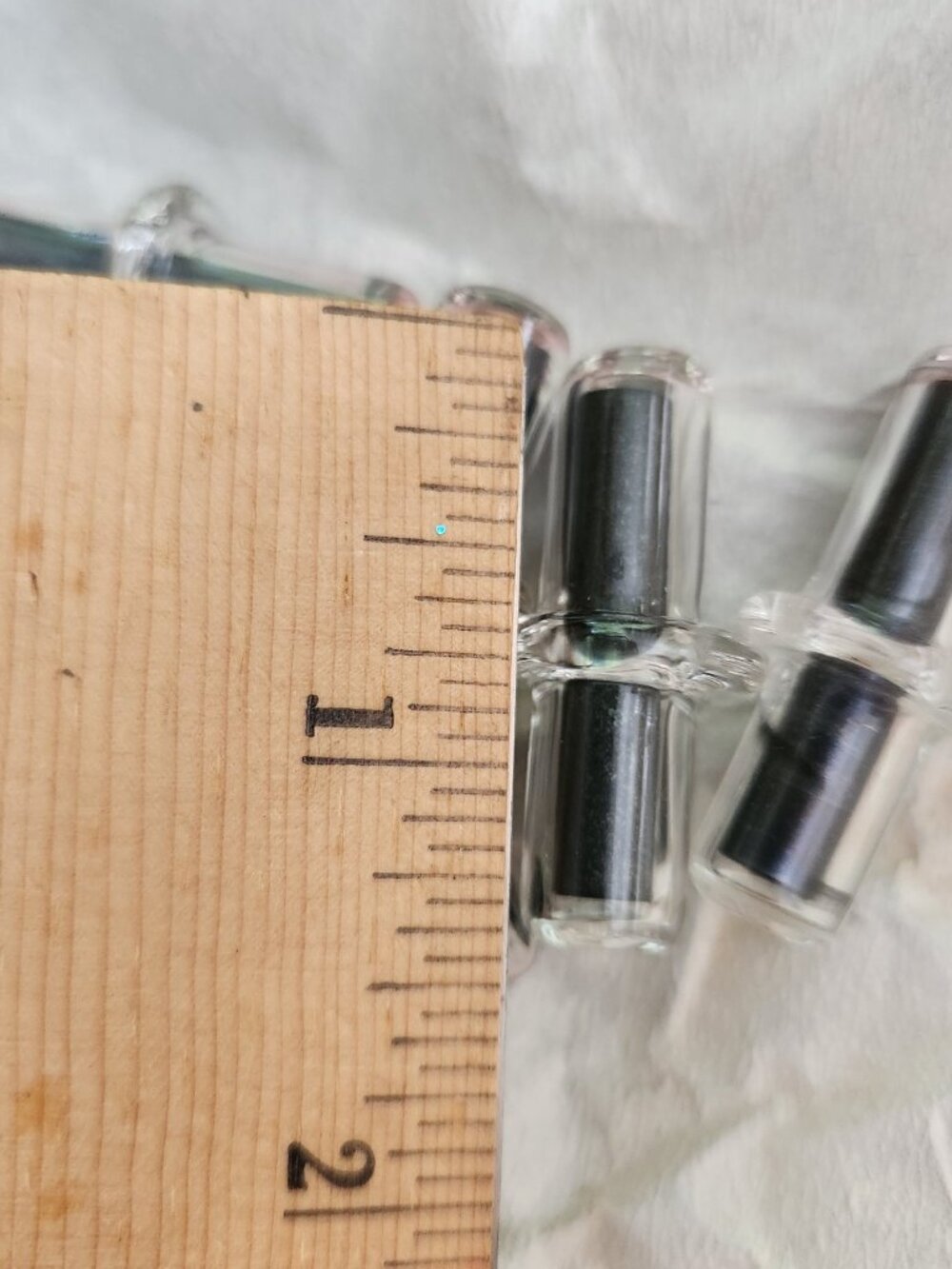 22 Vintage Glass Encased Magnetic Stir Bars and Pivot Rings Lab Lot Mixed Sizes - Picture 8 of 12